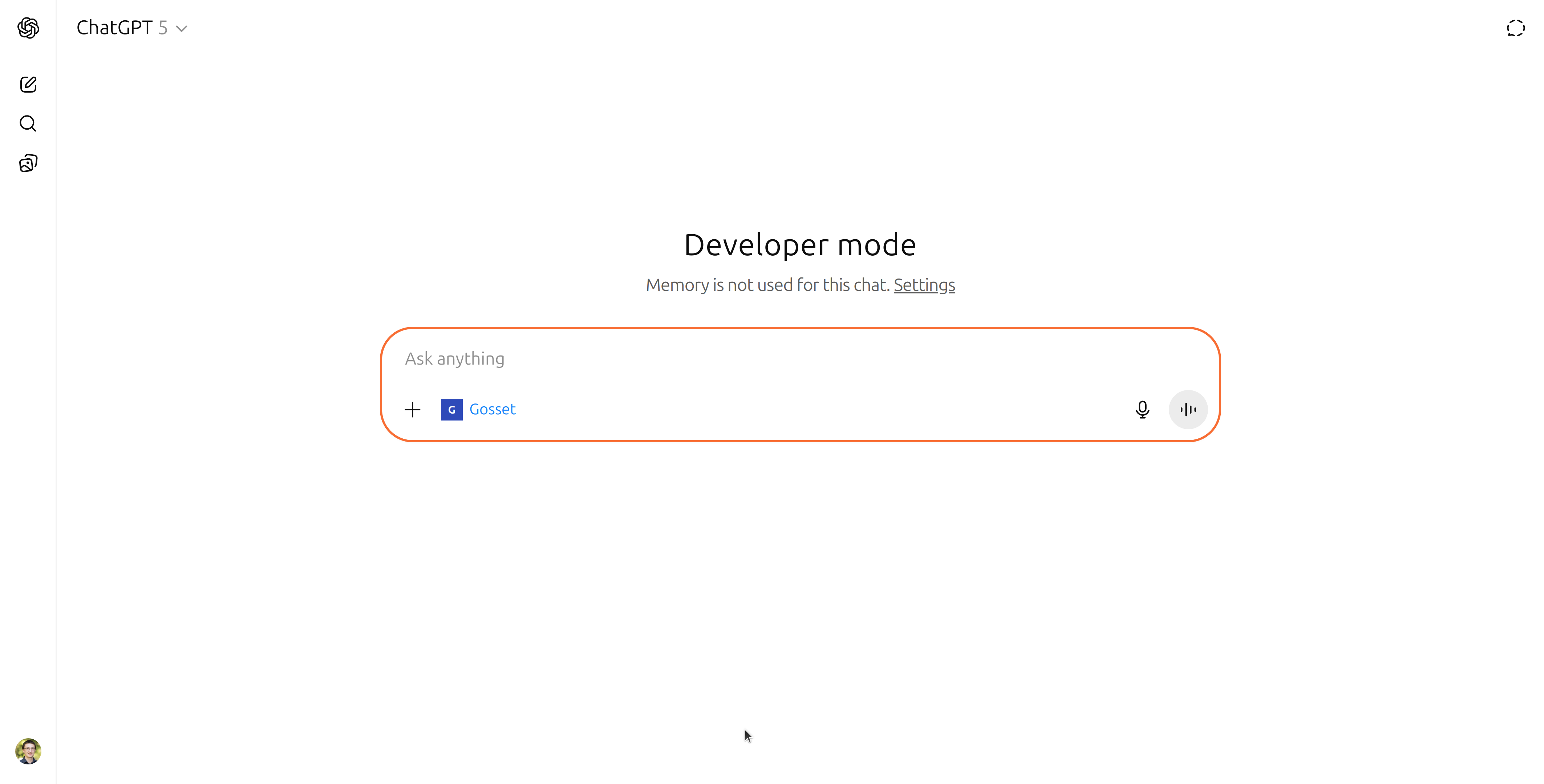Example Query with Gosset